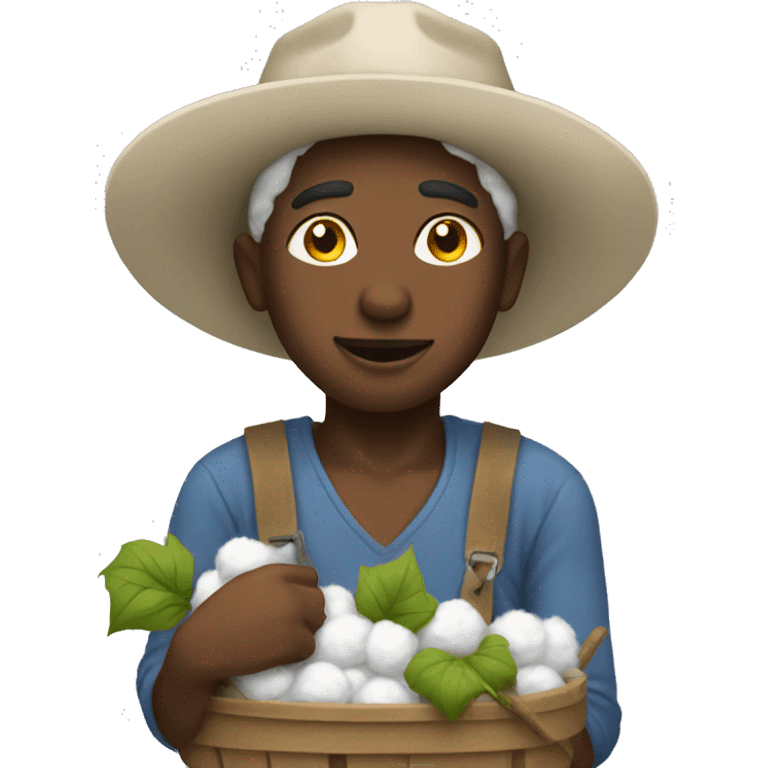 Cotton picker emoji