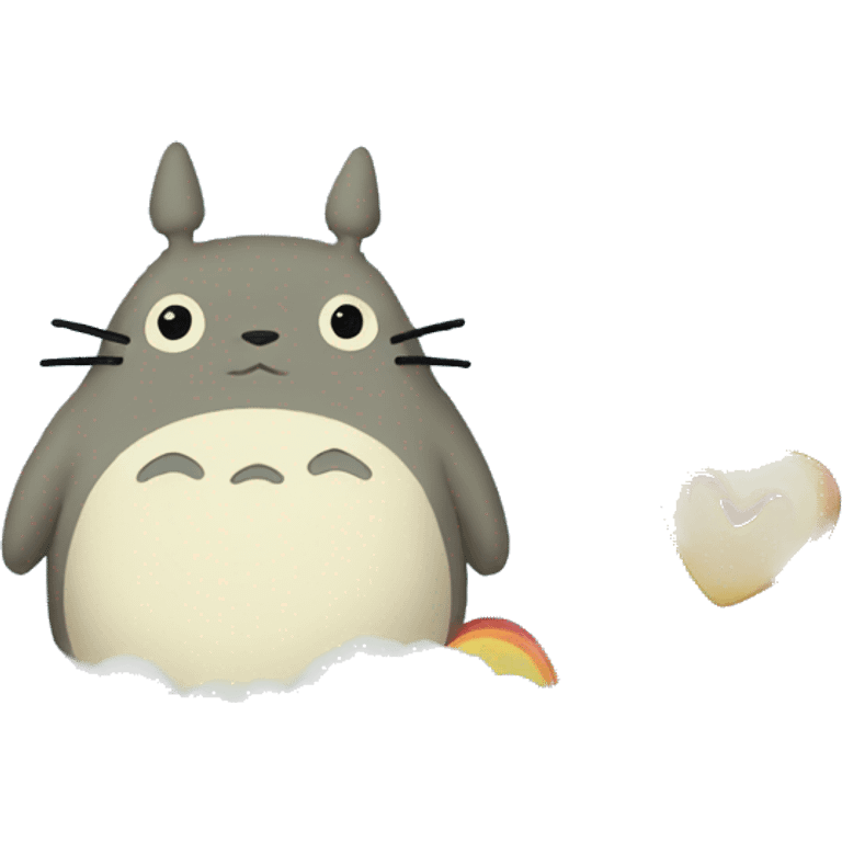 Totoro rainbow emoji