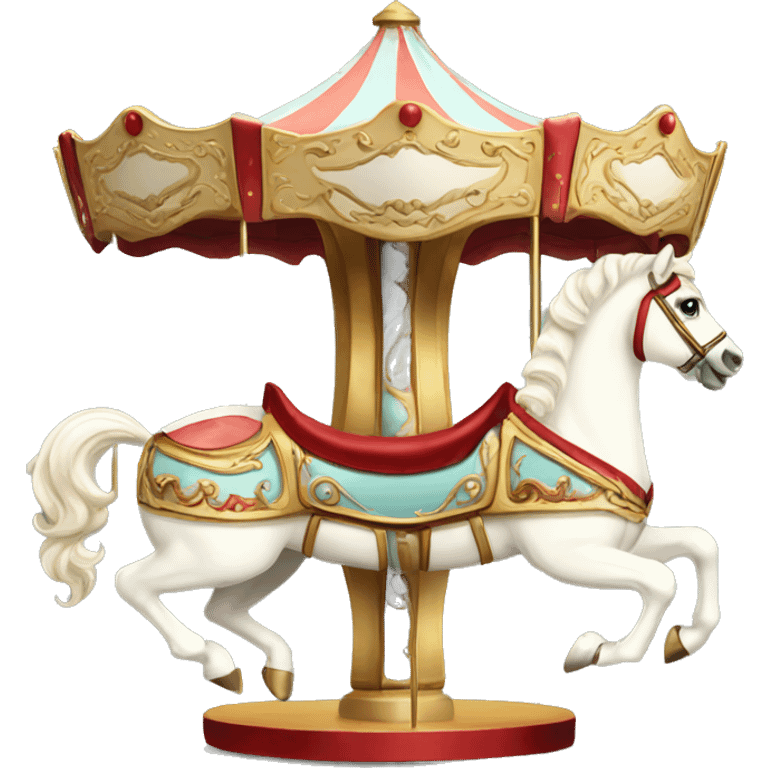 Vintage carousel elegant  emoji