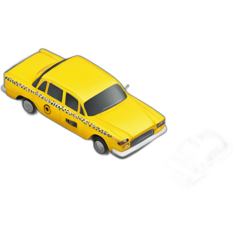 yellow taxi emoji