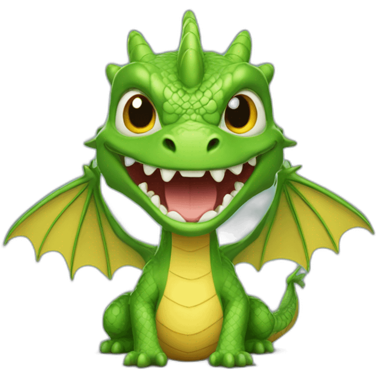 un grand dragon  emoji