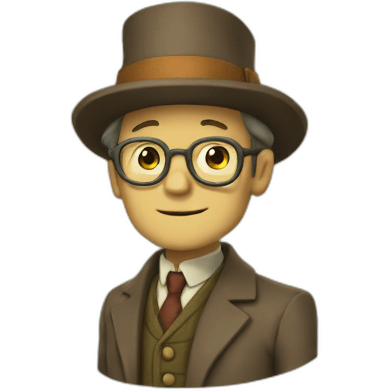 professor layton  emoji