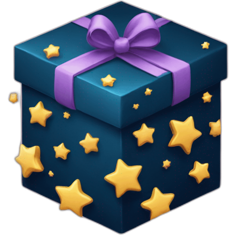 In night present som stars emoji