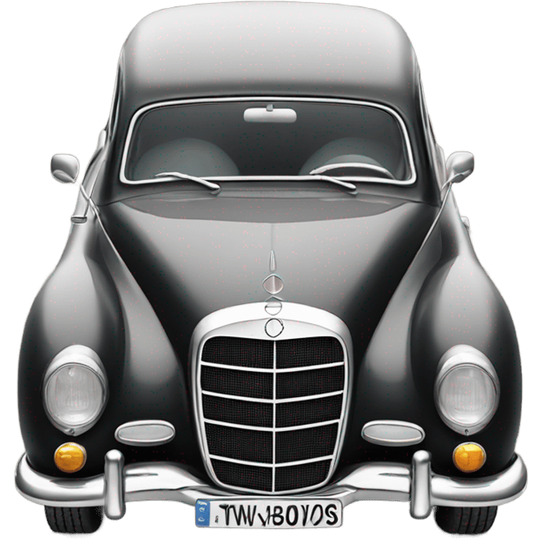 Oldtimer Car Mercedes  emoji