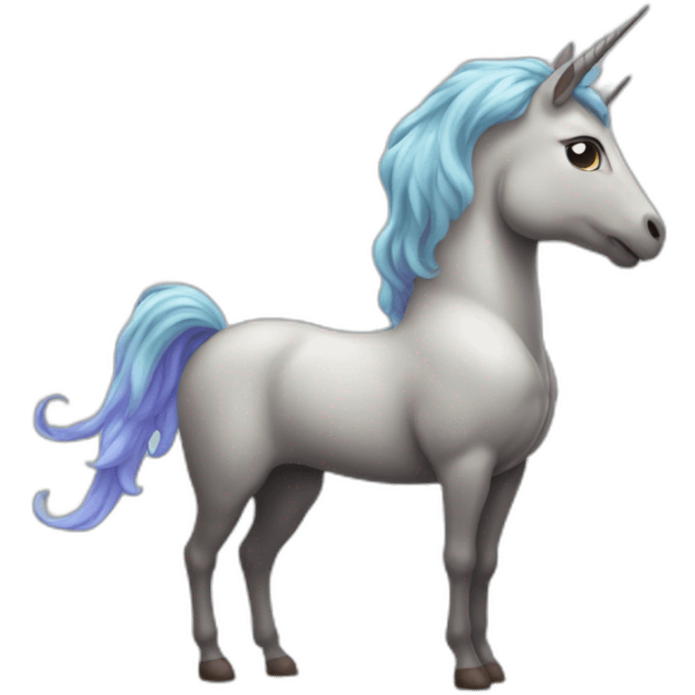 licorne qui fait caca emoji