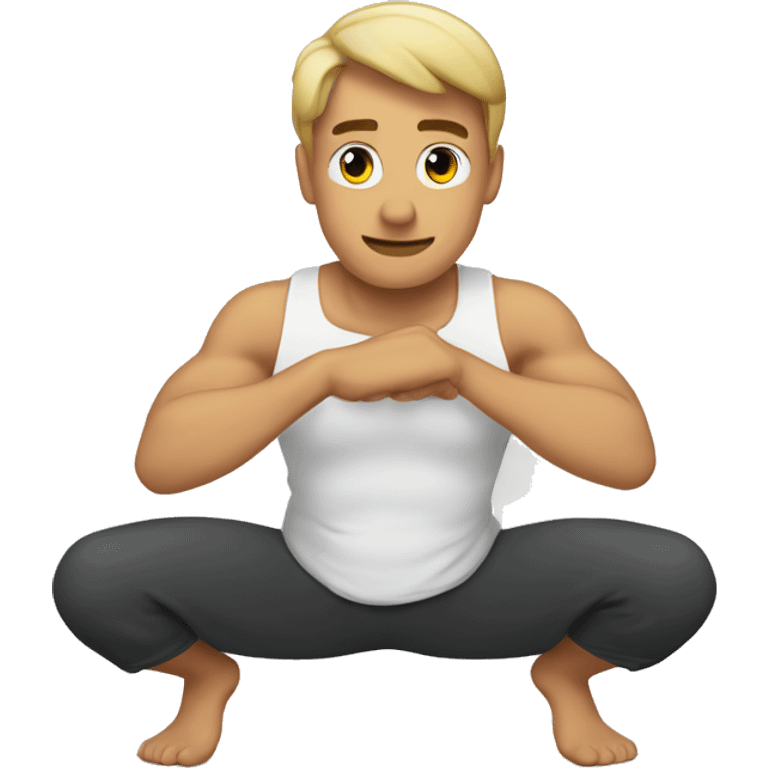 Pushups with one hand  emoji