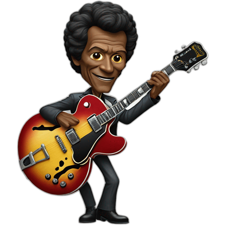 Chuck berry johnny b goode emoji