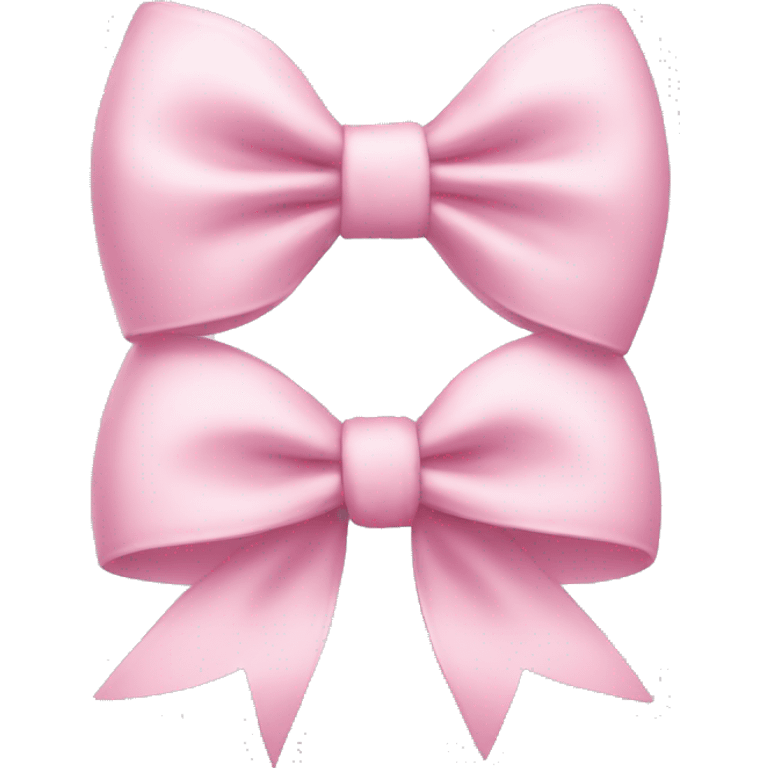 Light pink bow emoji