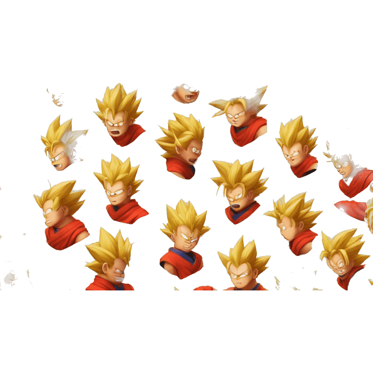 Goku kaioken  emoji