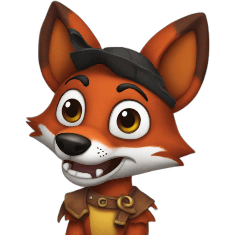 Foxy the Pirate Fox fnaf emoji