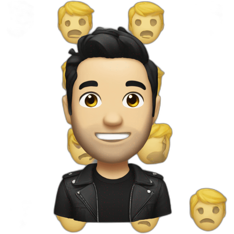 Pete wentz single head emoji