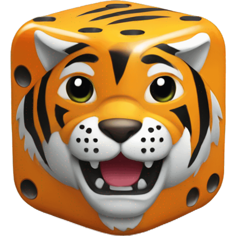 Tiger dice emoji