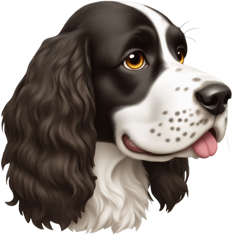 English springer spaniel emoji