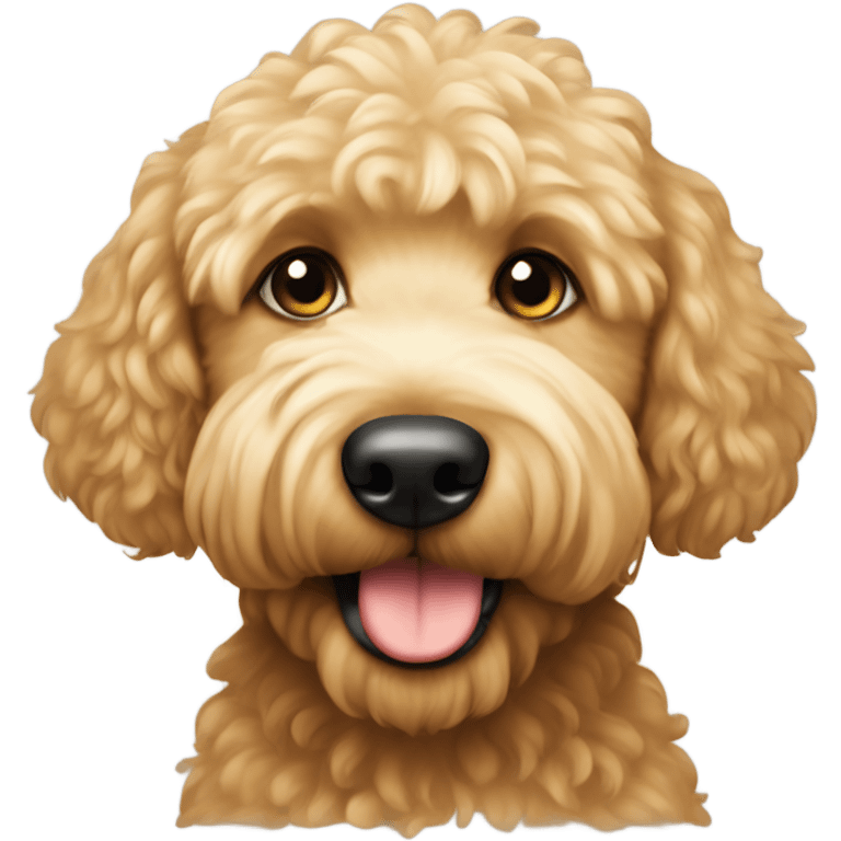 Golden doodle  emoji