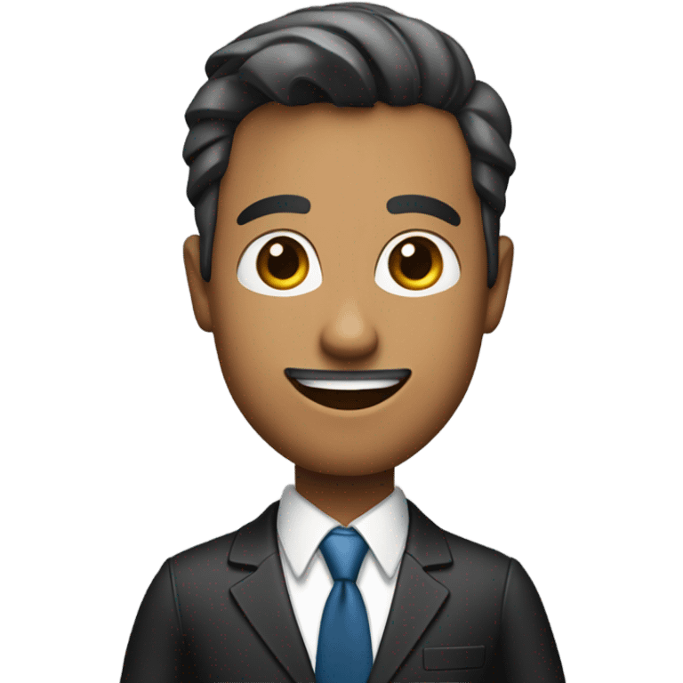 Business man with briefcase emoji