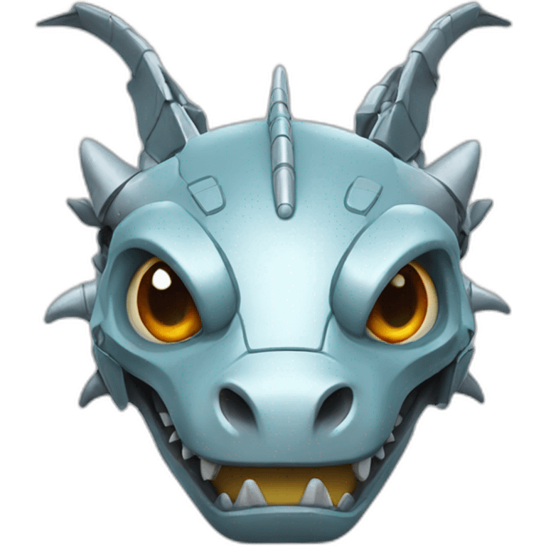 robotic dragon emoji