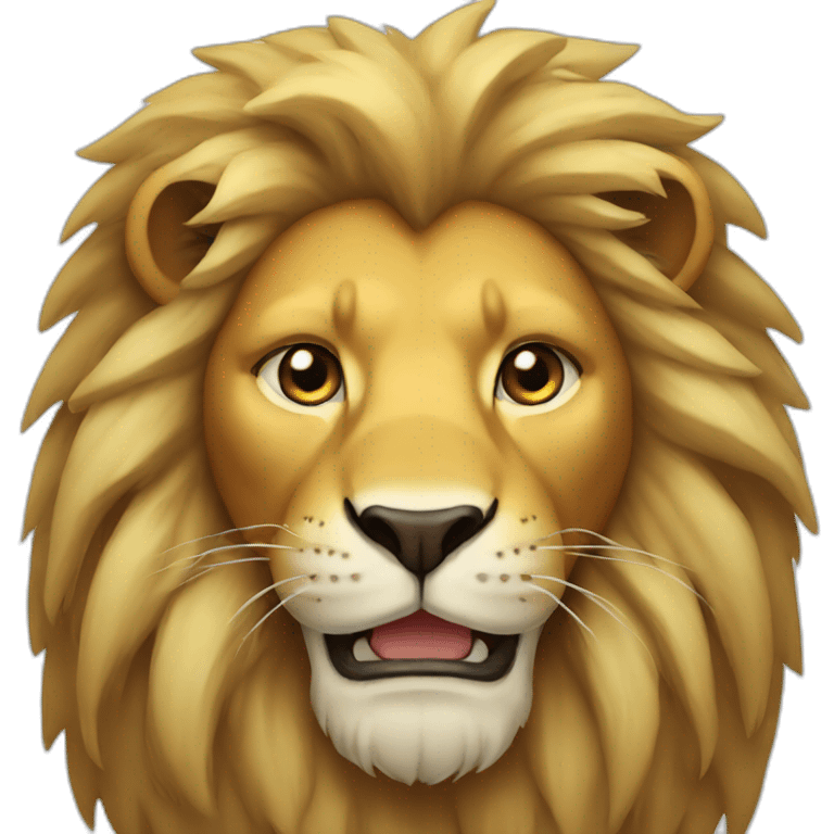 digital lion emoji