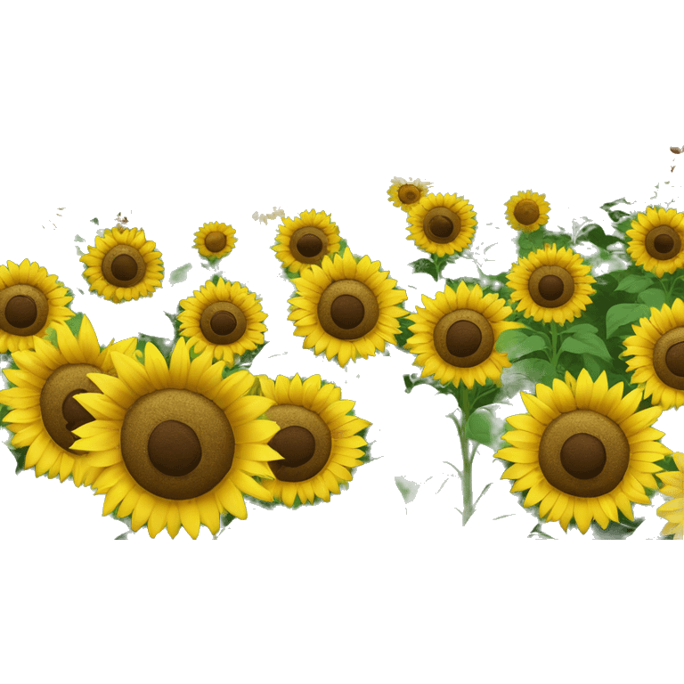 Sunflower field emoji