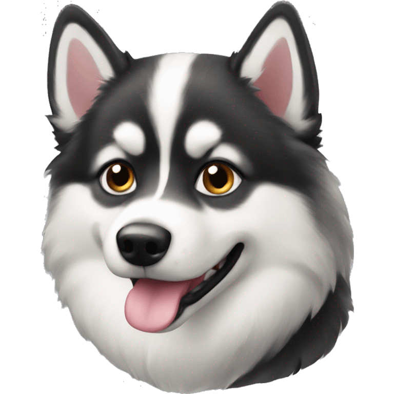 Pomsky emoji