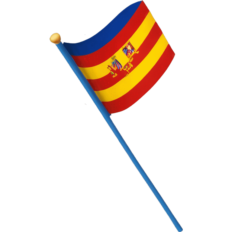 Bandera estelada cataluña emoji