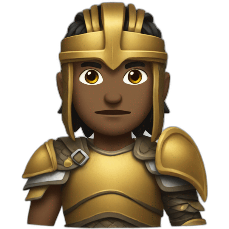 a warrior card emoji