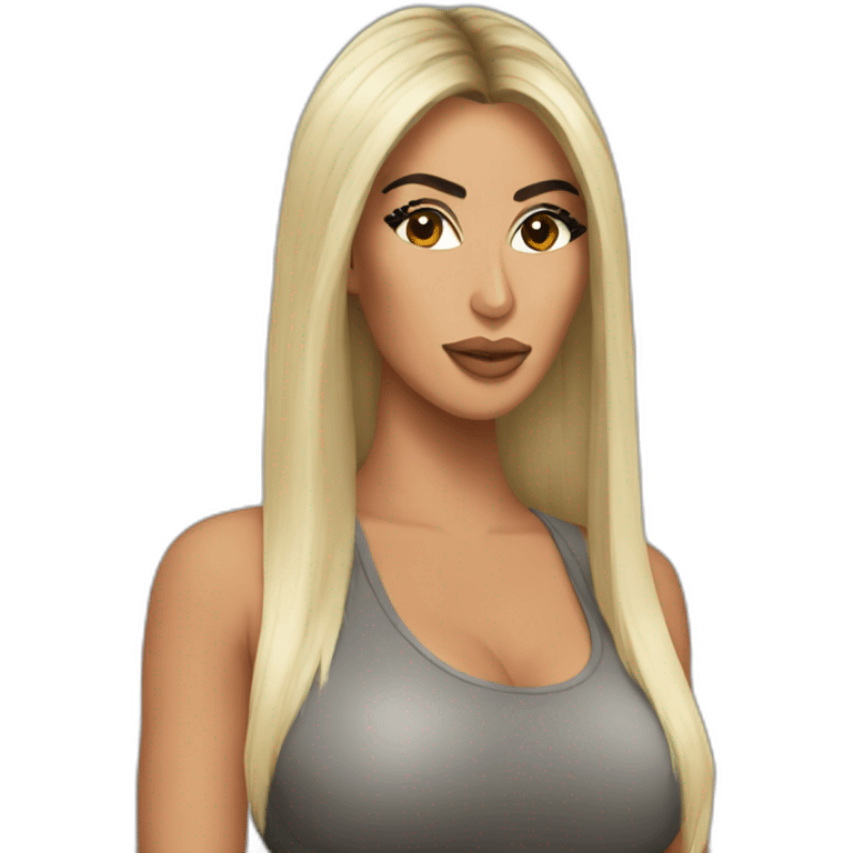 Kim Kardashian emoji