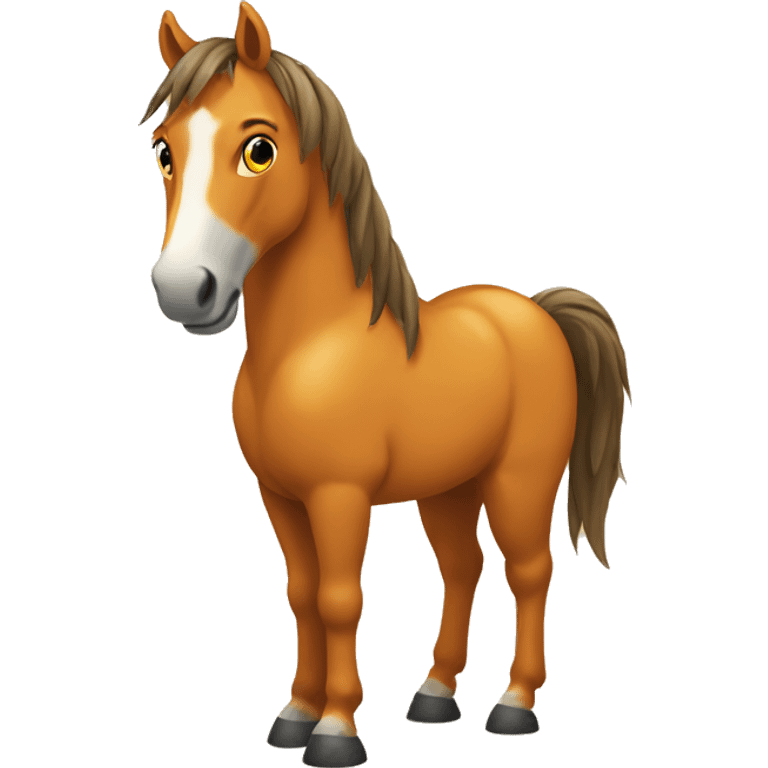 Citrouille cheval emoji