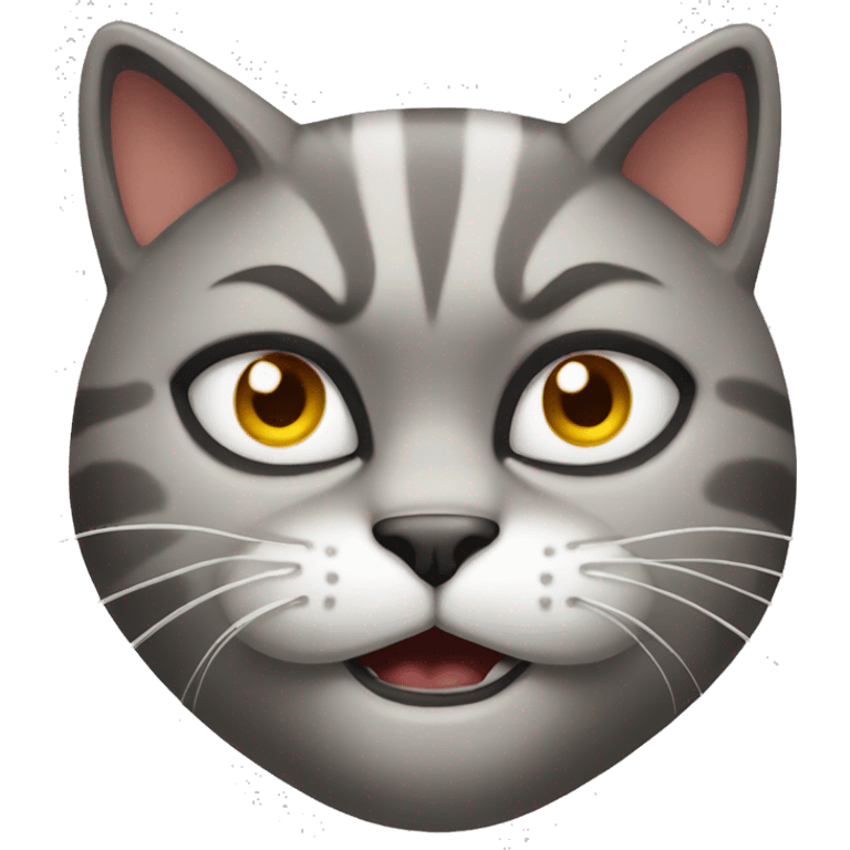 Angry female cat emoji