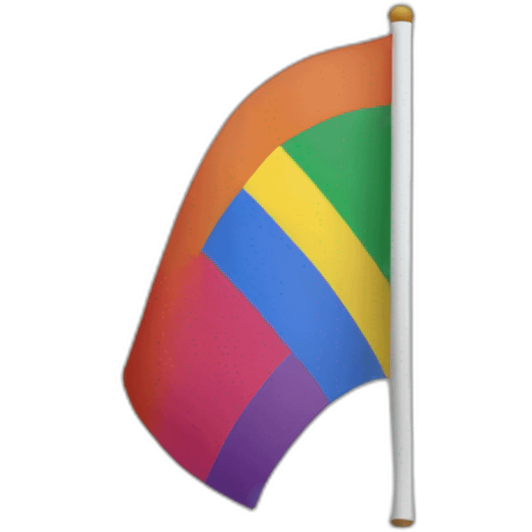 Bandera lesbiana emoji