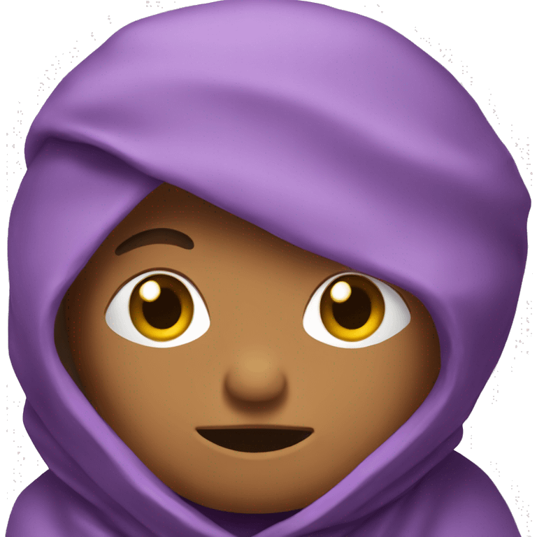 Purple burrito emoji