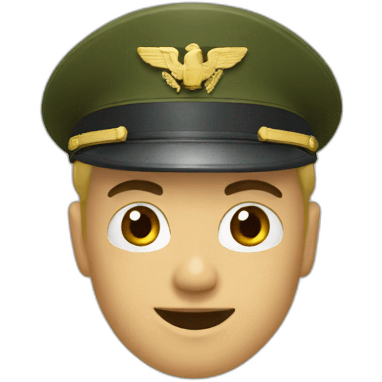 saludo militar emoji