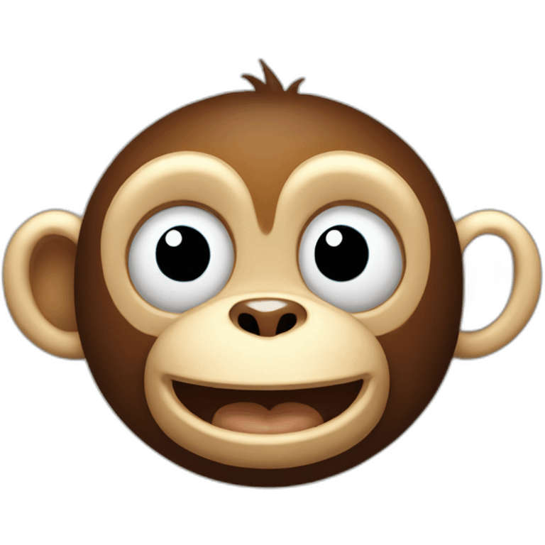 Dizzy monkey emoji