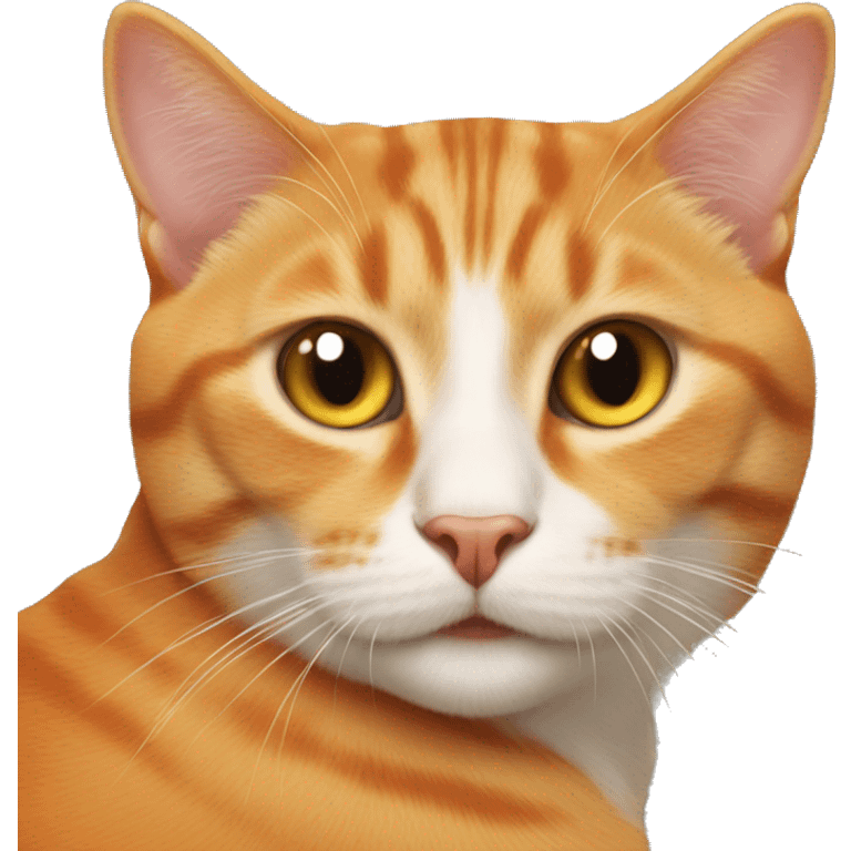 orange albanian cat  emoji