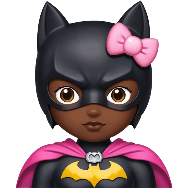 batman hello kitty  emoji