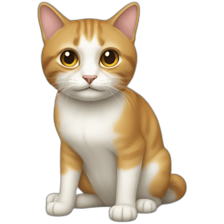 Un chat qui est étonné emoji