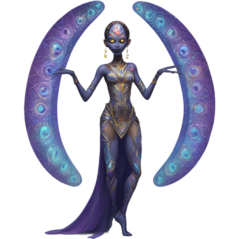 alien woman dancer emoji