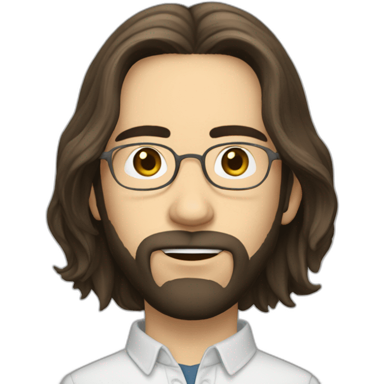 Martin Starr long hair emoji