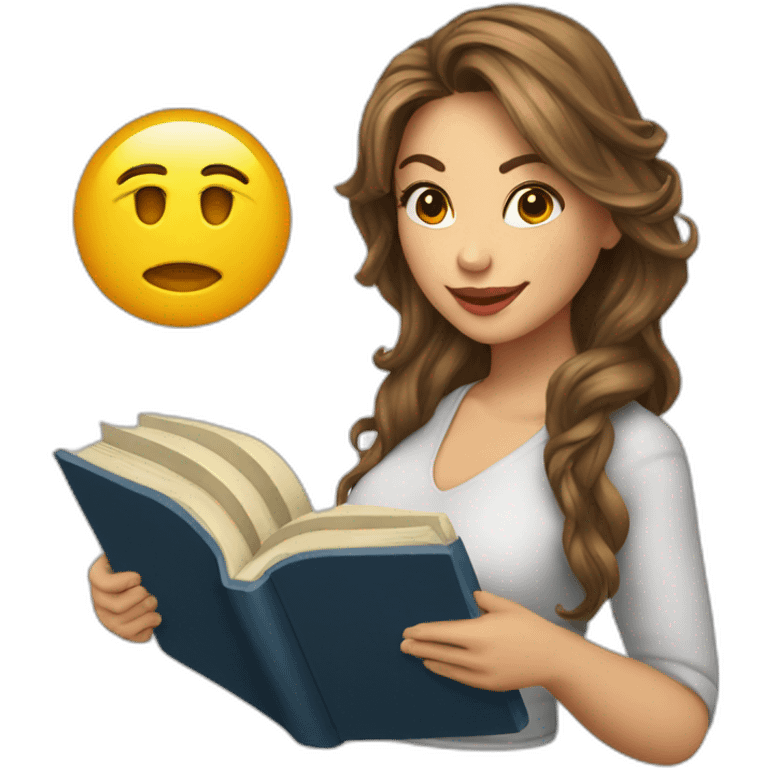 thalia-with-book emoji