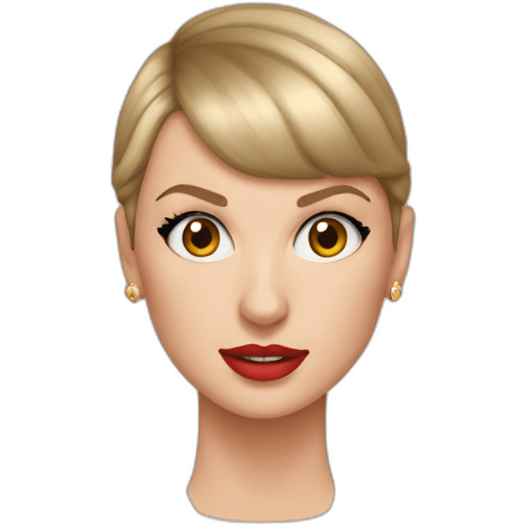 Taylor swift bald emoji