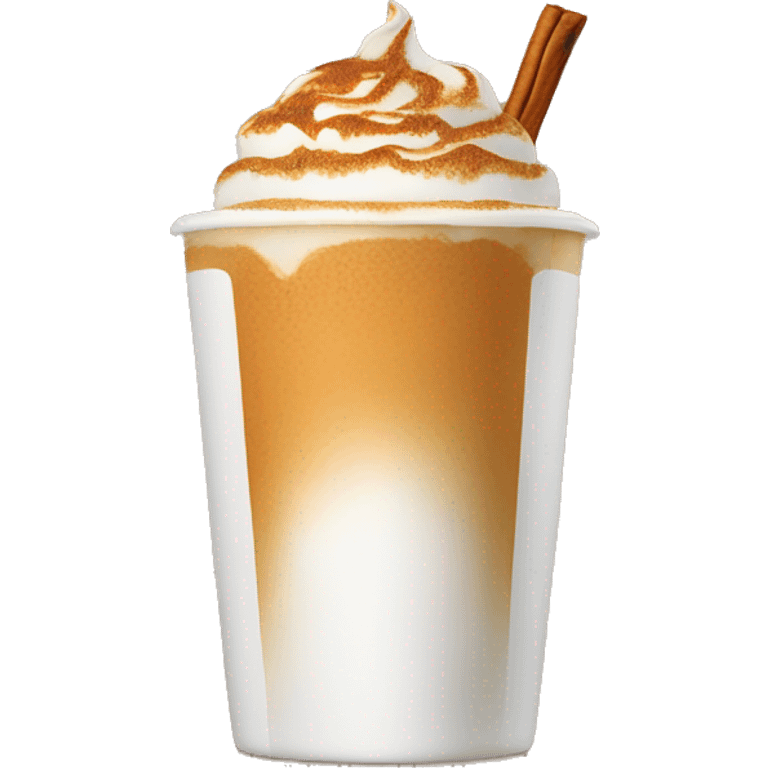 Pumpkin spice latte emoji