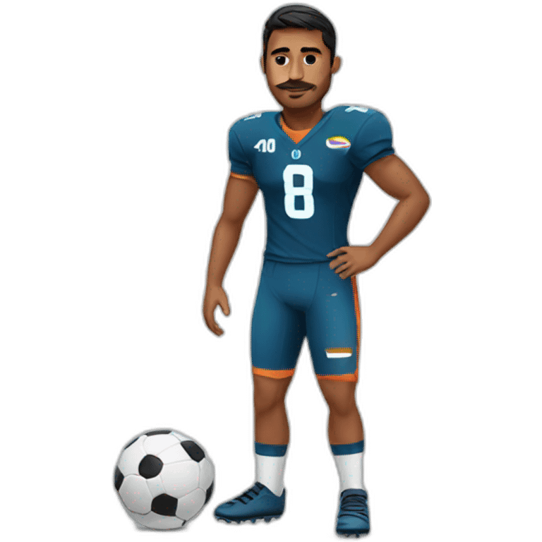 indian football player emoji