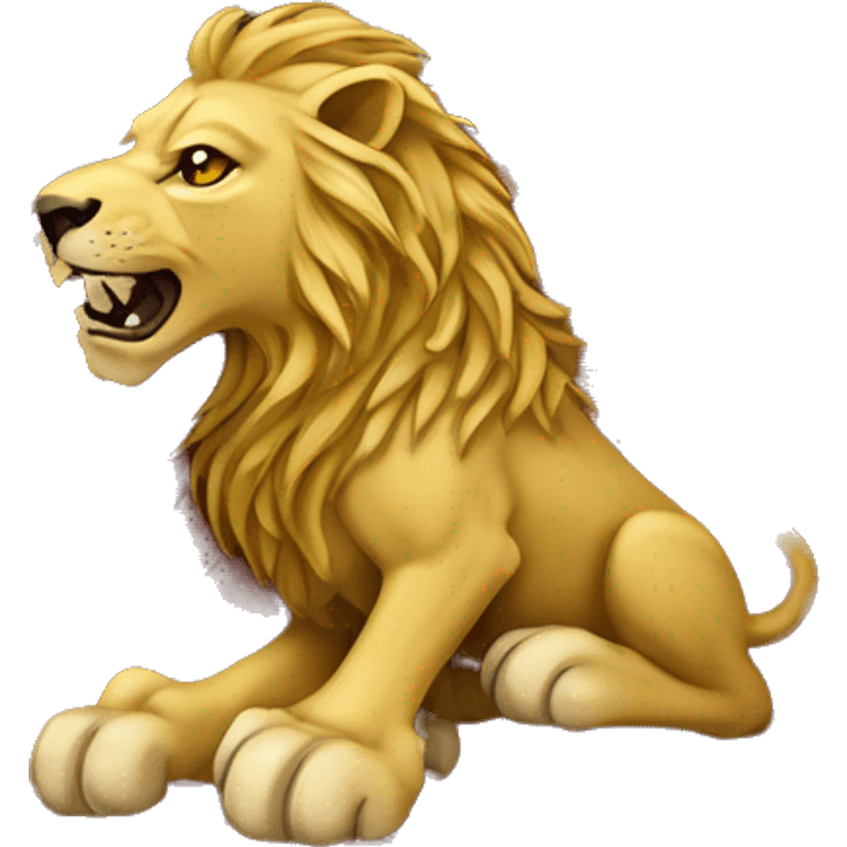 game of thrones lannister lion sigil   emoji