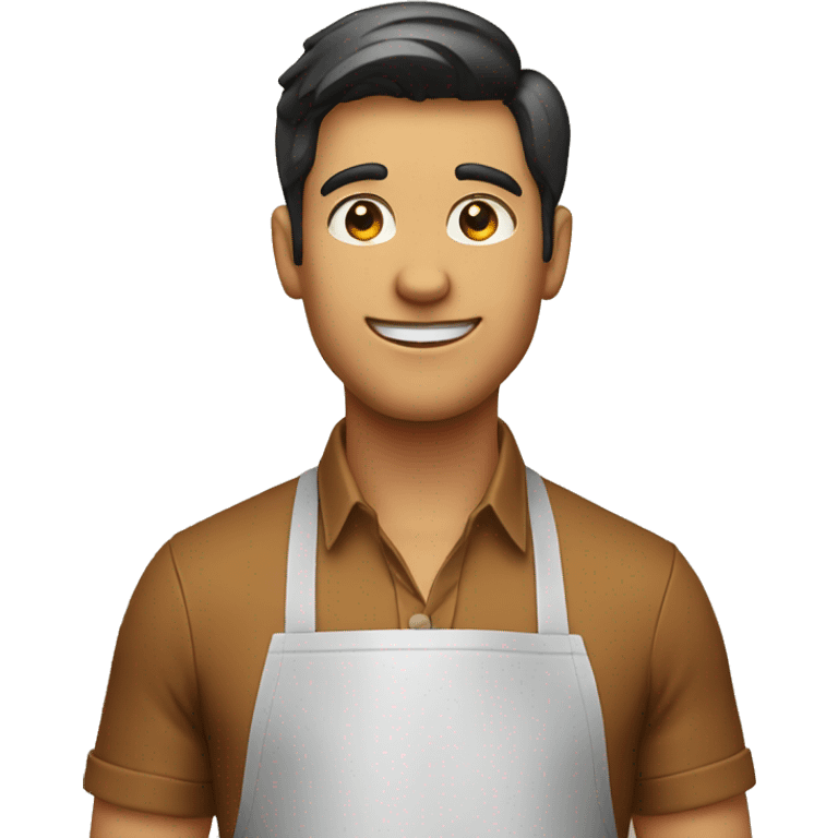 apron waiter emoji