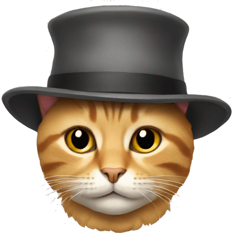 Cat in a hat  emoji