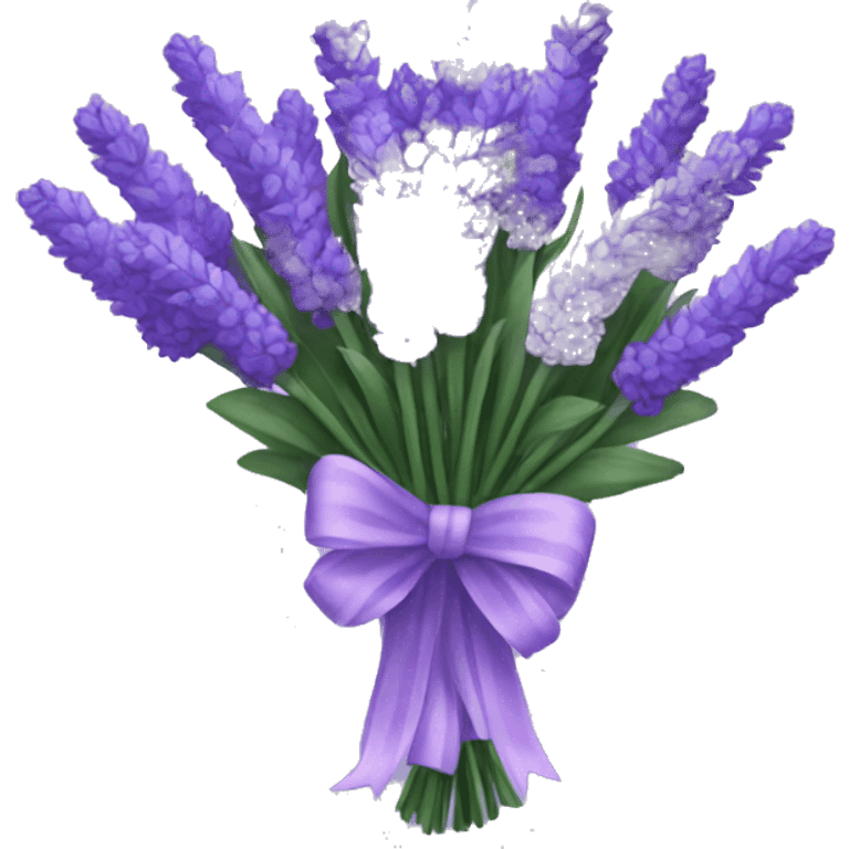 Big lavender bouquet  emoji