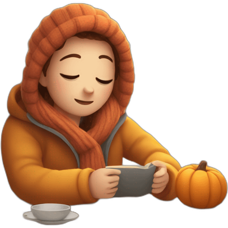 Cozy autumn  emoji