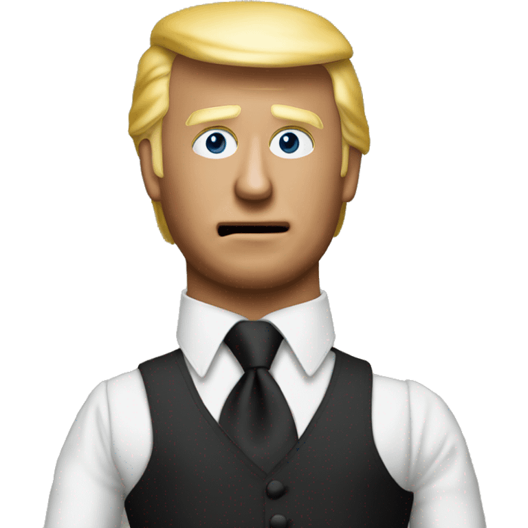 Elon Marionette Trump  emoji