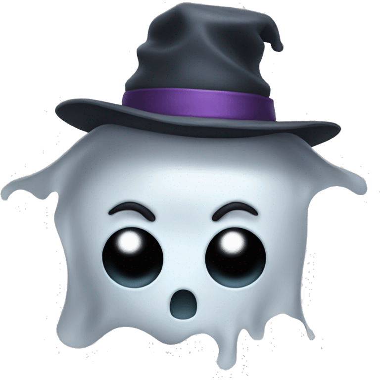 Ghost in a hat emoji