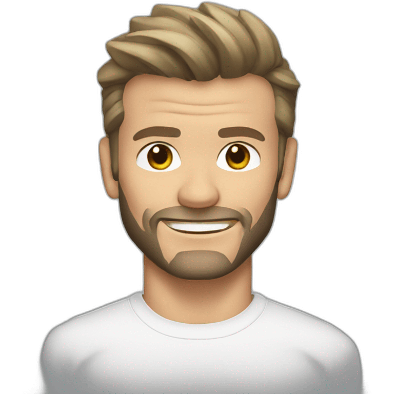 David beckham emoji