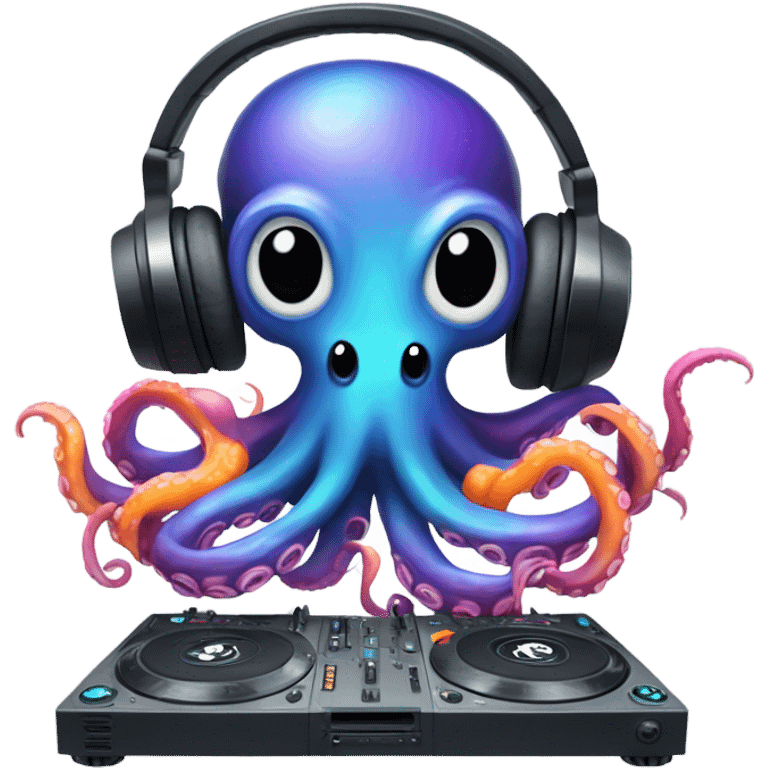 DJ pulpo emoji